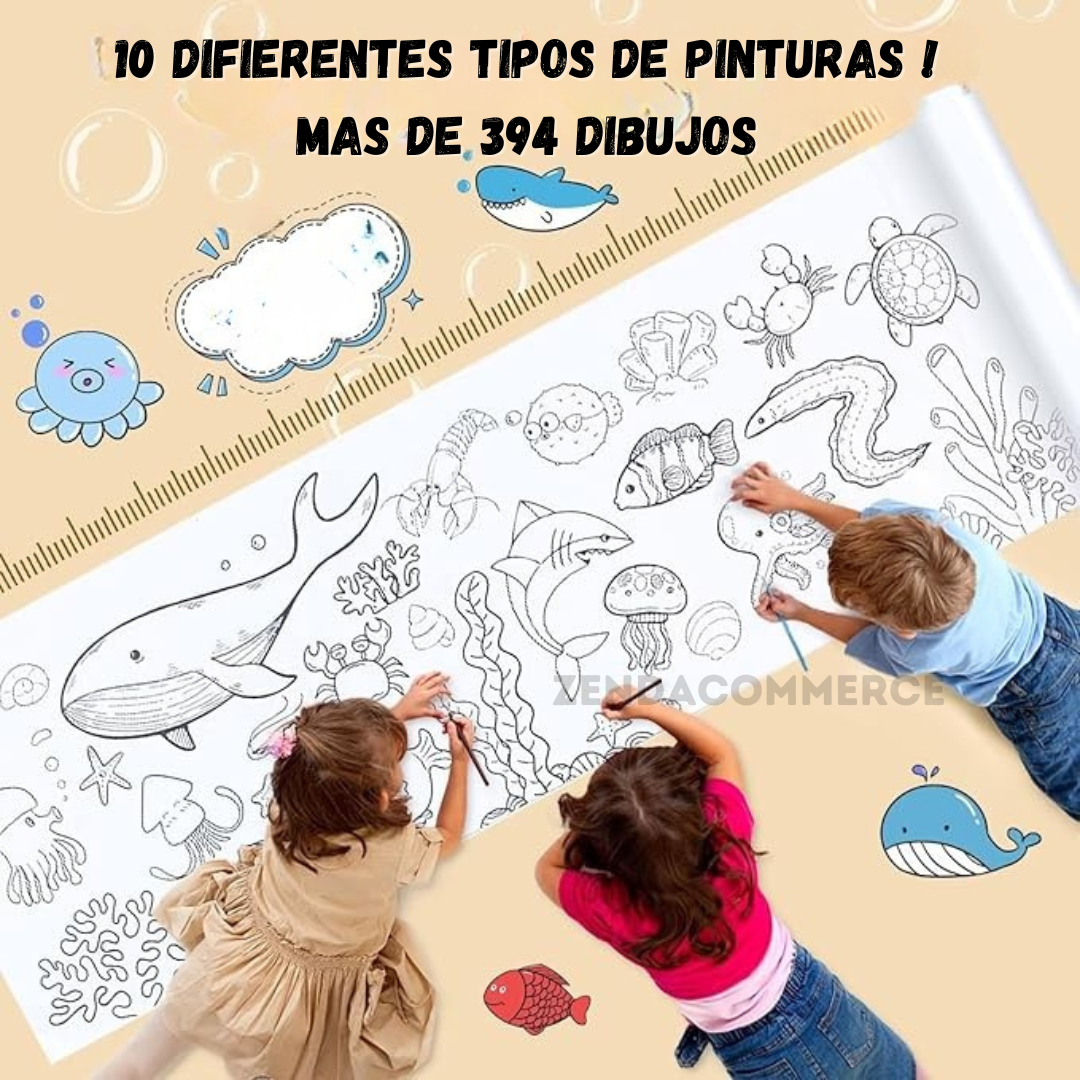 PROMOCIÓN 2X1 ROLLO ADHESIVO PARA COLOREAR 3 MTS !