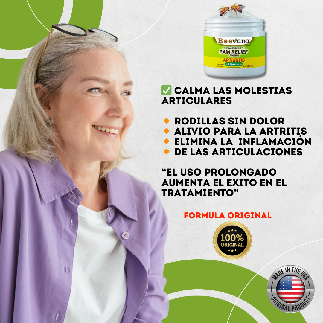 Crema Beevana Original Con Veneno de Abeja