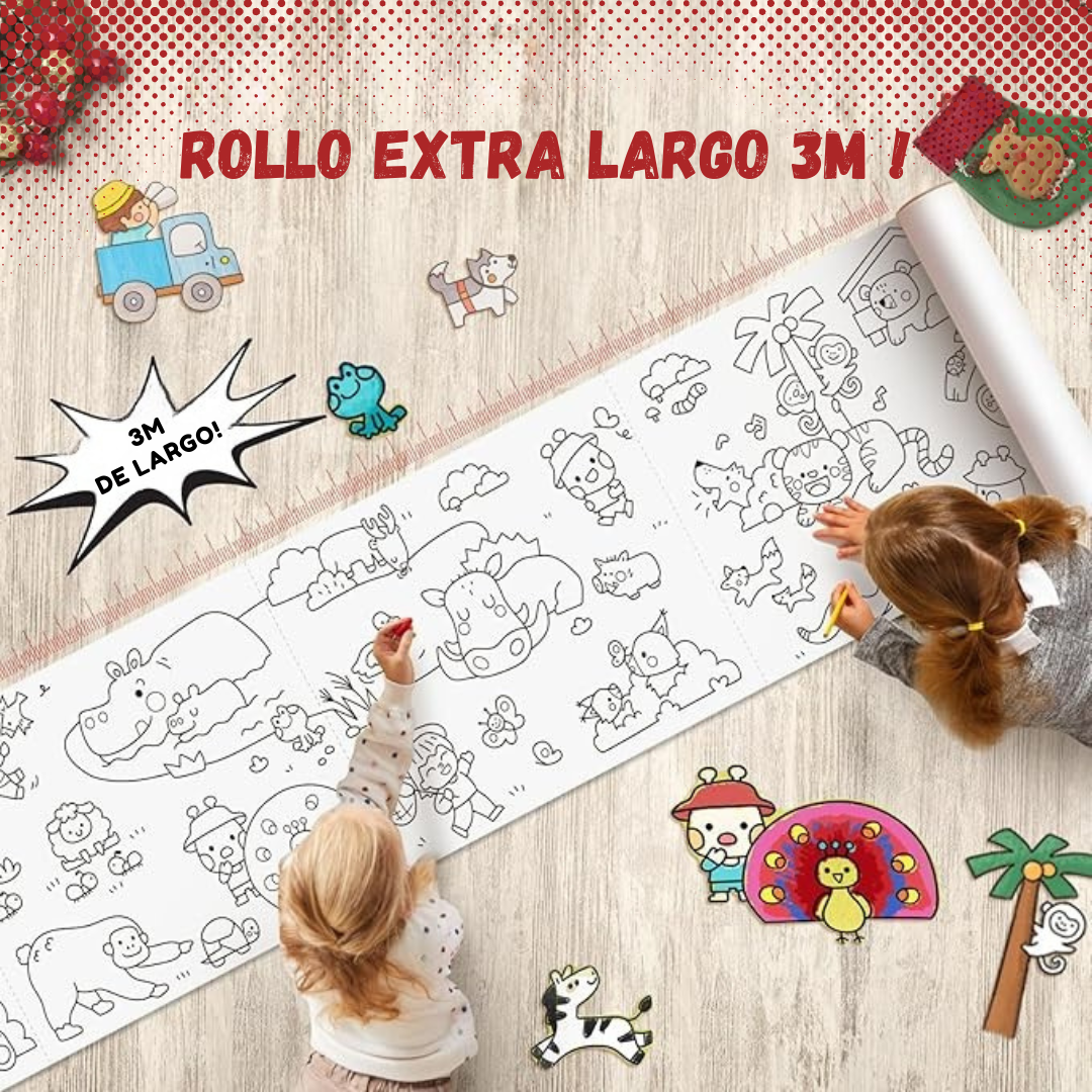 PROMOCIÓN 2X1 ROLLO ADHESIVO PARA COLOREAR 3 MTS !