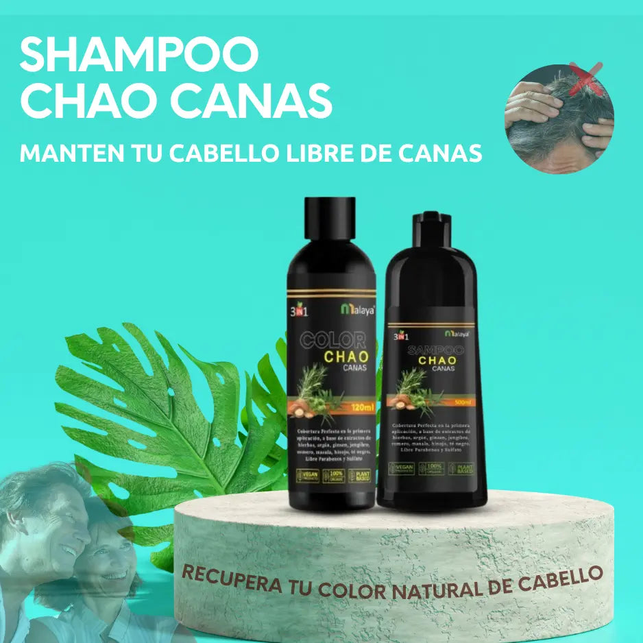 SHAMPOO CHAO CANAS + TRATAMIENTO ORIGINAL